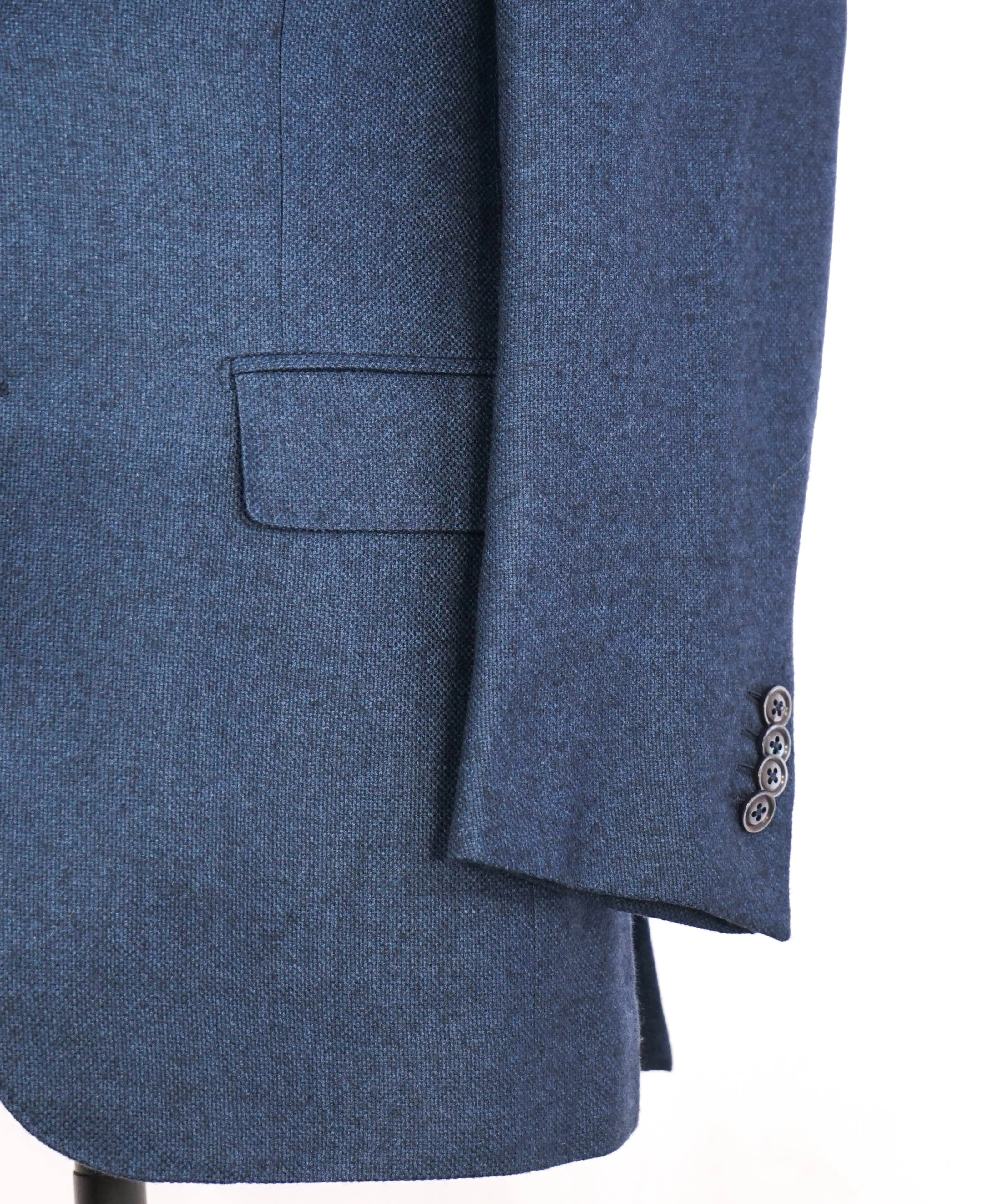 $4,650 ERMENEGILDO ZEGNA- Su Misura CASHMERE Soft Blue Blazer- 40S