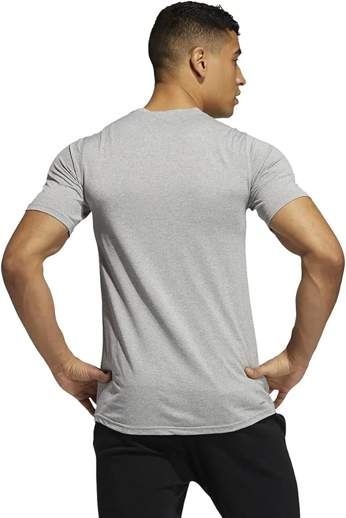 Adidas Creator Short Sleeve Shirt - Mens Training GRAY