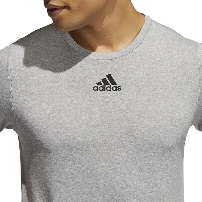 Adidas Creator Short Sleeve Shirt - Mens Training GRAY