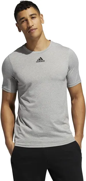 Adidas Creator Short Sleeve Shirt - Mens Training GRAY