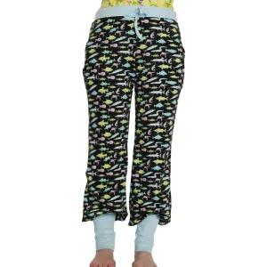 Adult's Fish - Black Baggy Pants