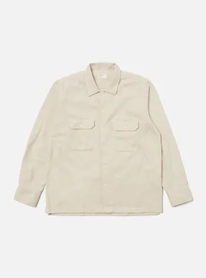 Alaska Cotton L/S Utility Shirt | Ecru