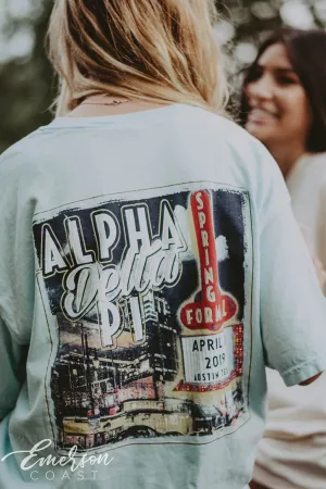 Alpha Delta Pi Spring Formal City Tee