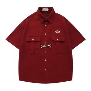 American Couple's Loose Shirt