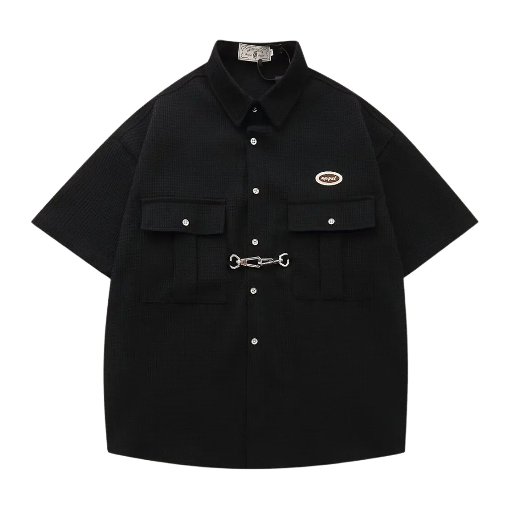 American Couple's Loose Shirt