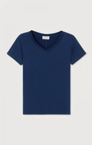 American Vintage - Gamipy V-Neck T-Shirt (Navy)