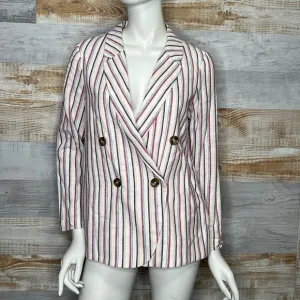 Anthropologie Dolan Anna Double Breasted linen blazer sizes XS and medium