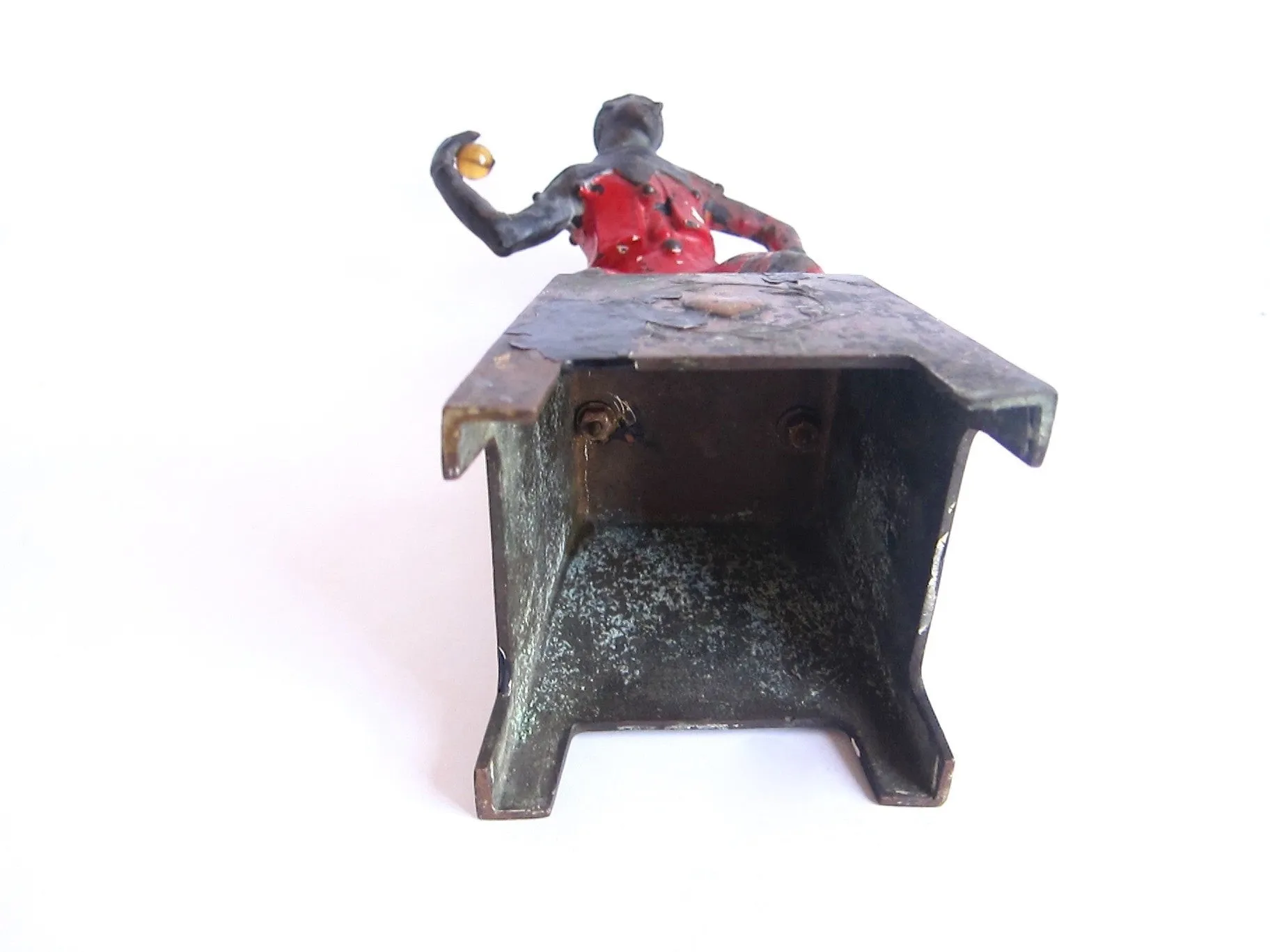 Antique French Bronze Harlequin Figurine