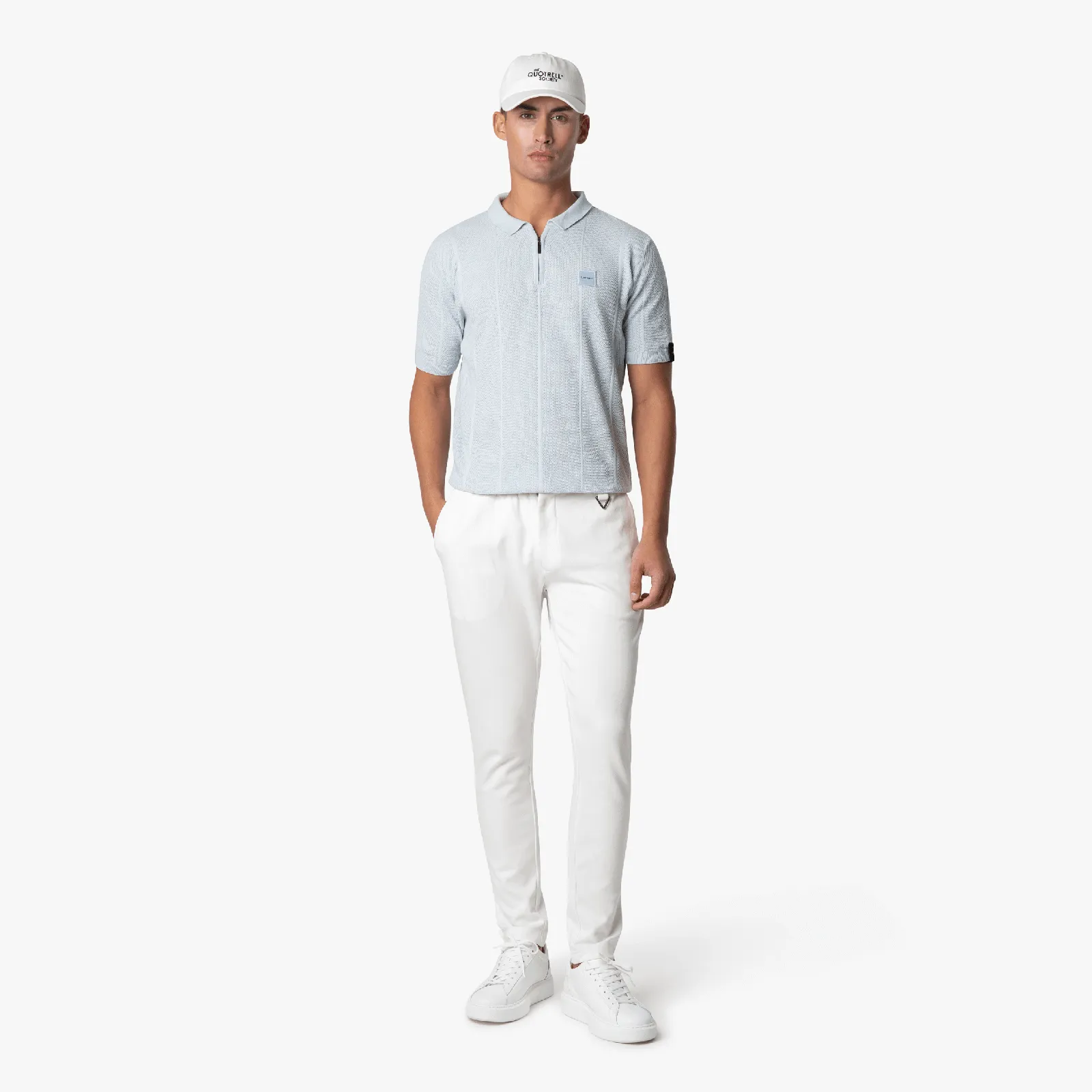ARENA POLO | LIGHT BLUE/BLACK