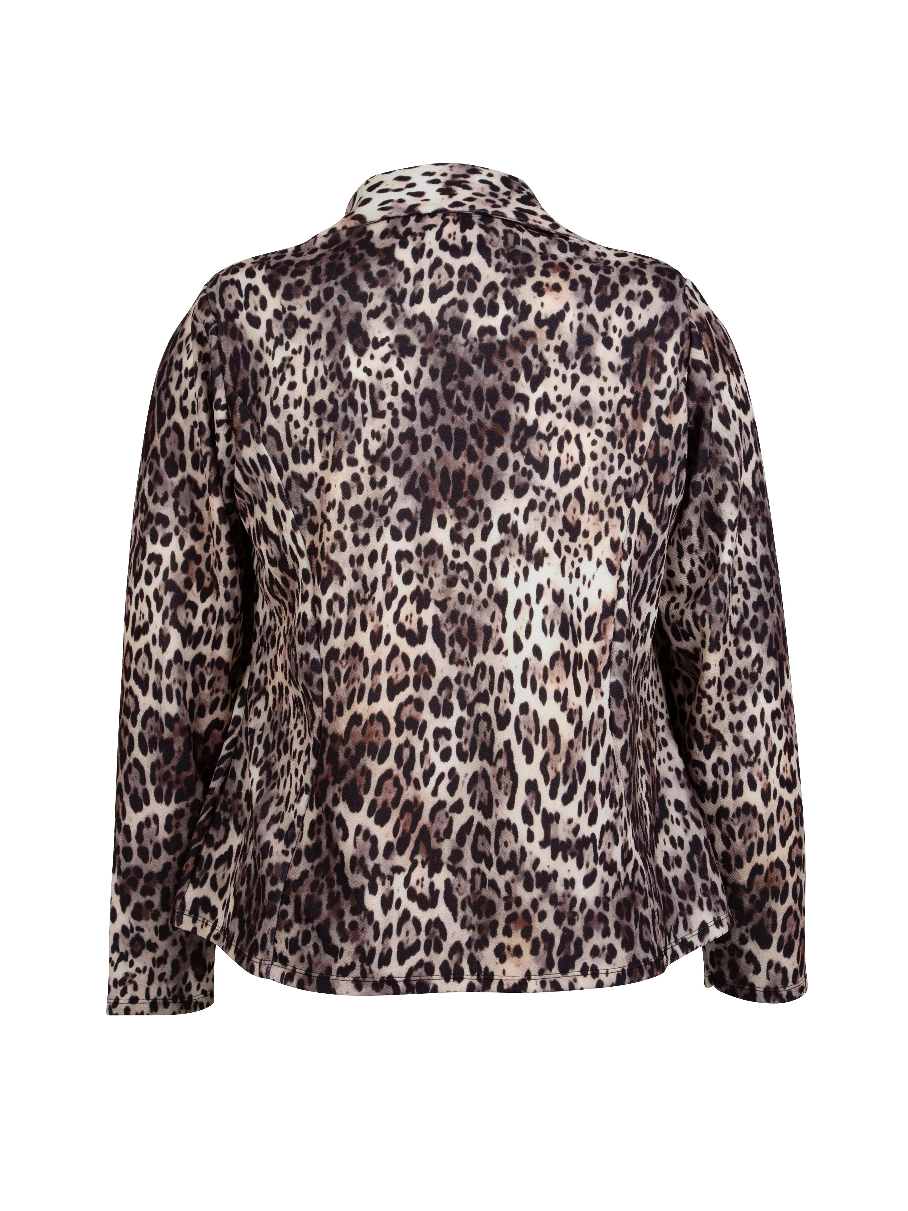 ARI LEOPARD BLAZER - Leo print