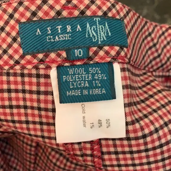 Astra Women’s Skort and Polo Shirt Set Sz 10 and S