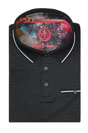 Au Noir Fioravante Polo - Black
