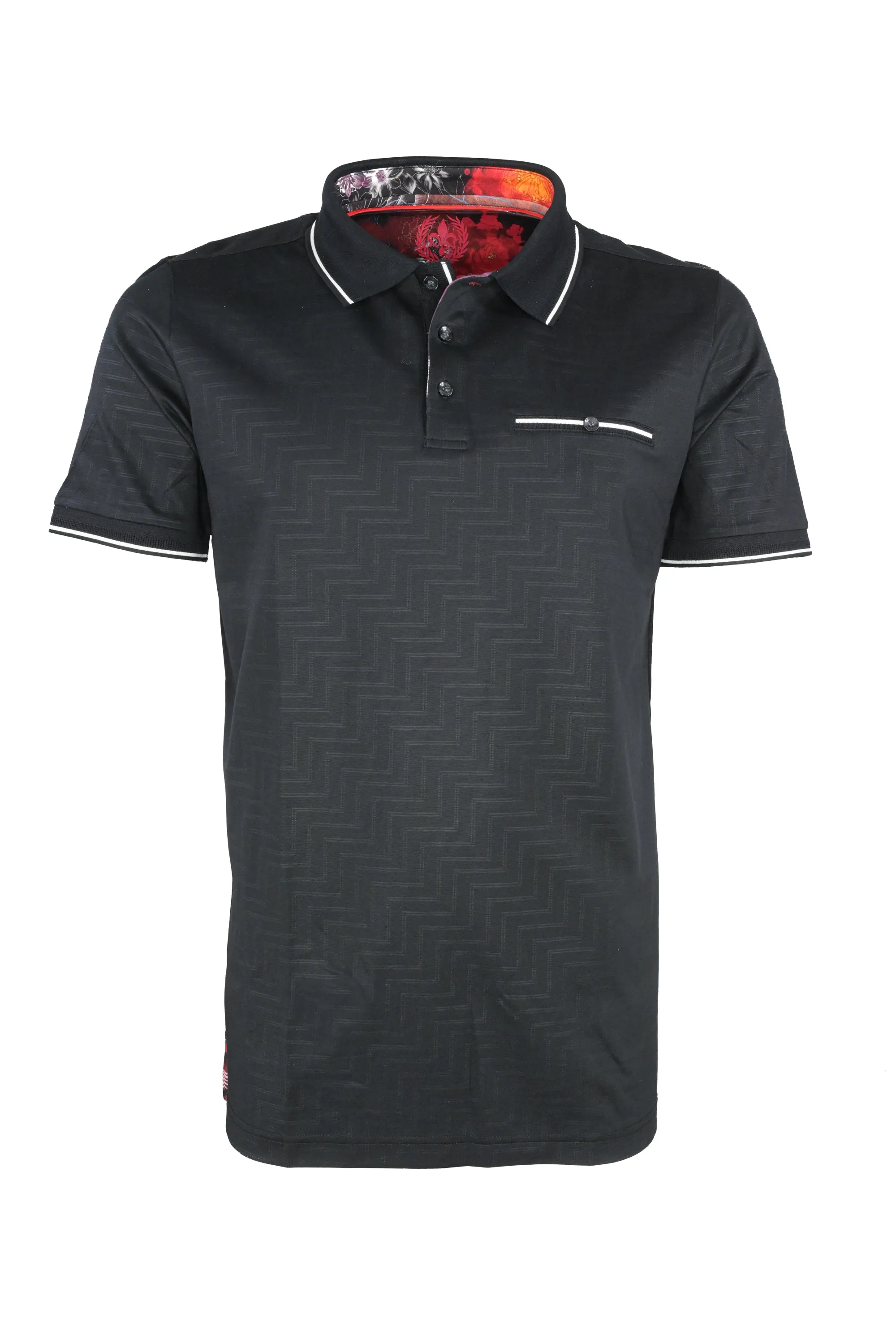 Au Noir Fioravante Polo - Black