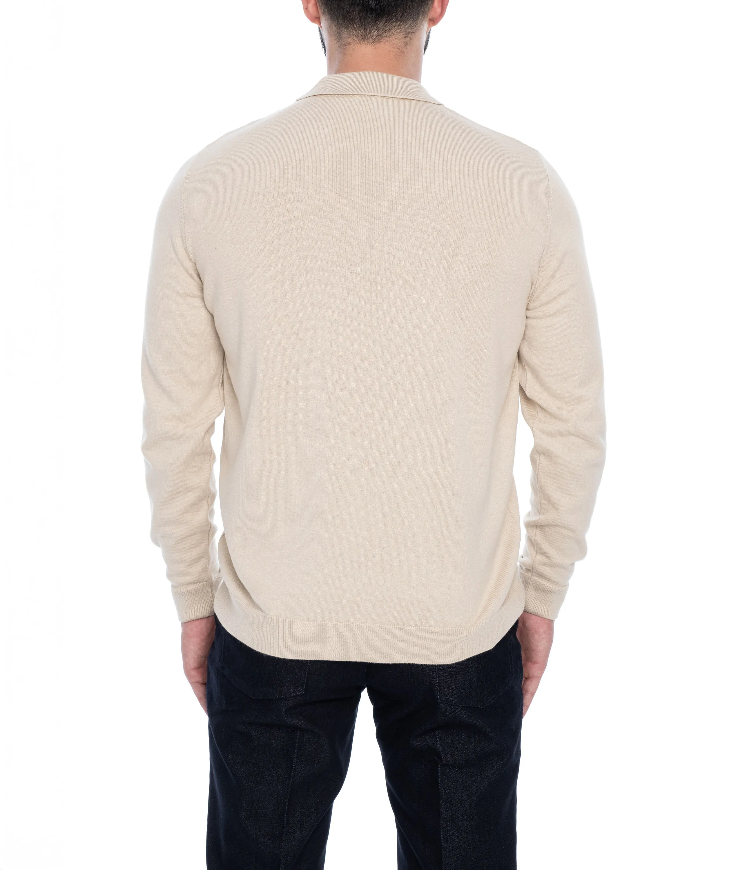 AUBURN POLO SWEATER