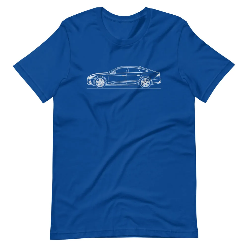 Audi A7 Sportback Outline T-shirt