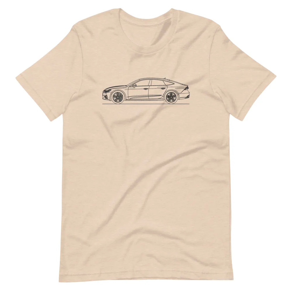 Audi A7 Sportback Outline T-shirt