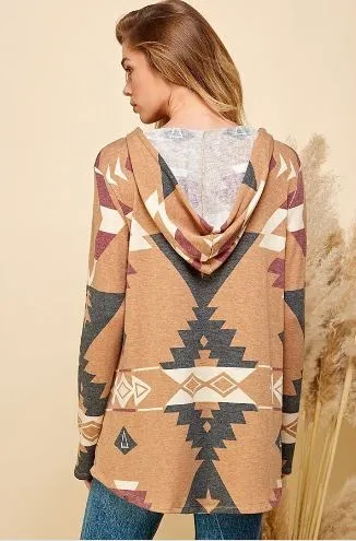 Aztec Hoodie Shirt