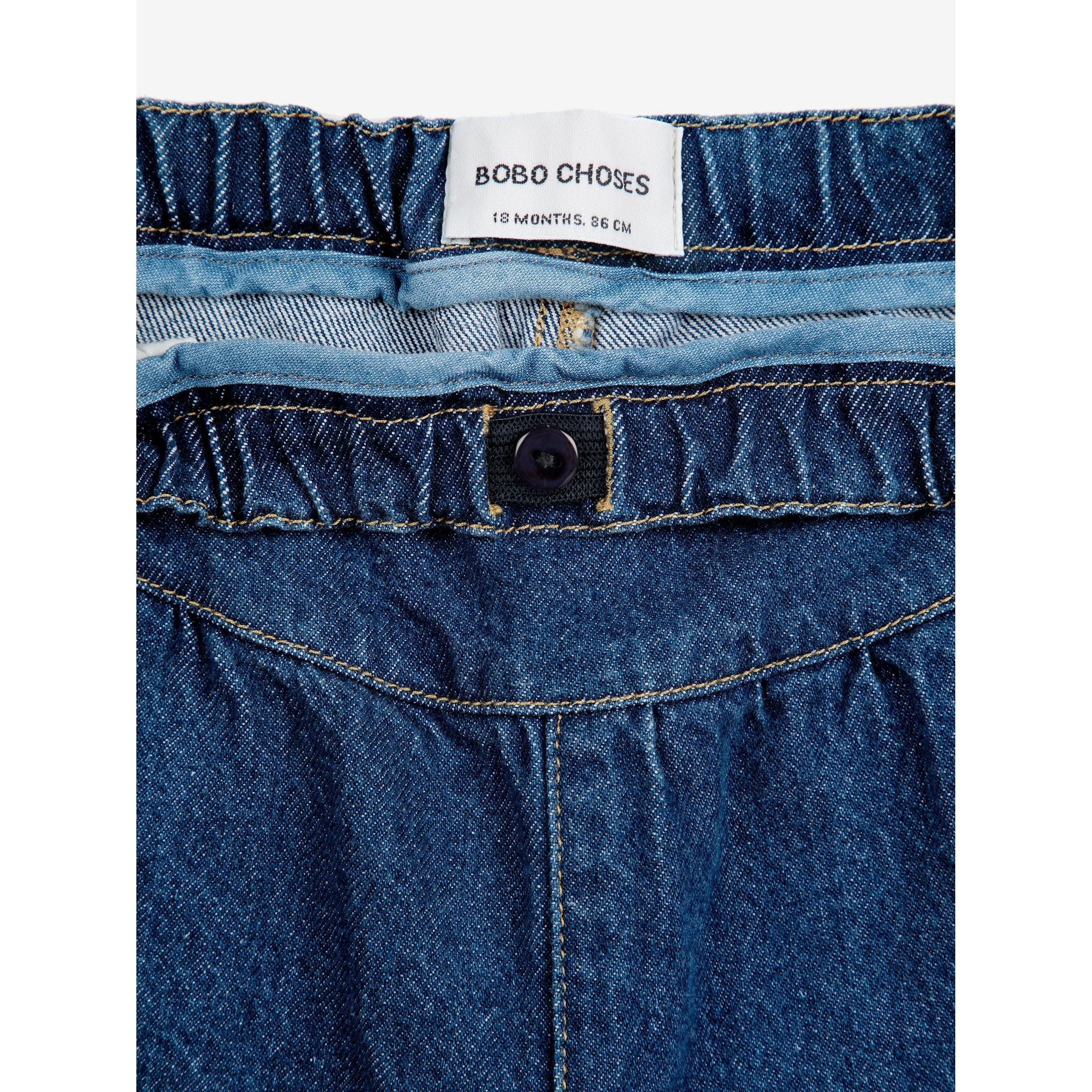 Baby Beneath The Moon Denim Baggy Pants