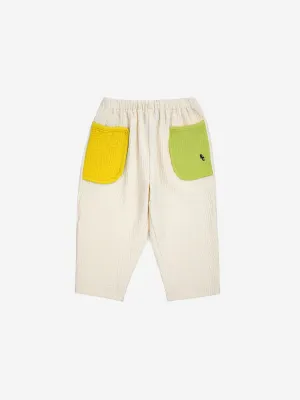 Baby Color Block Woven Pants