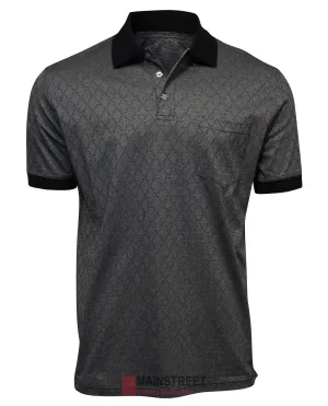 Back Bay Mercerised Cotton Jacquard Polo