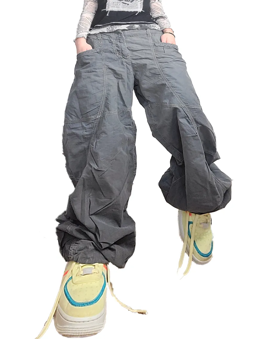 Baggy 90s hip-hop gris