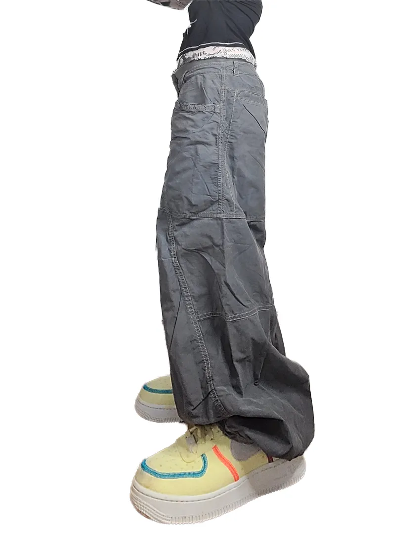 Baggy 90s hip-hop gris