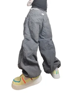 Baggy 90s hip-hop gris