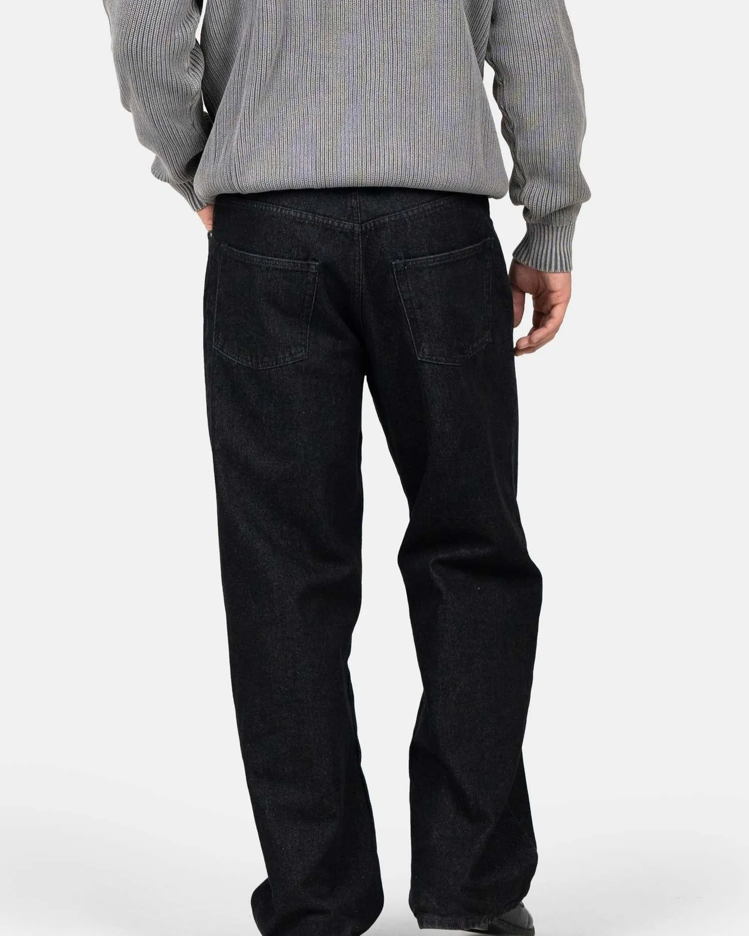 Baggy Denim Jeans Black