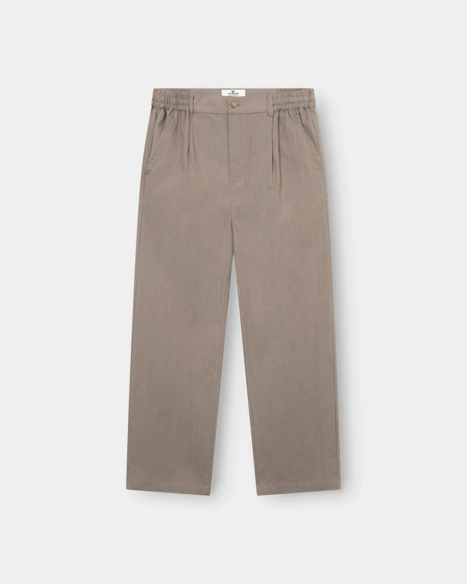 Baggy Linen Pants mocha