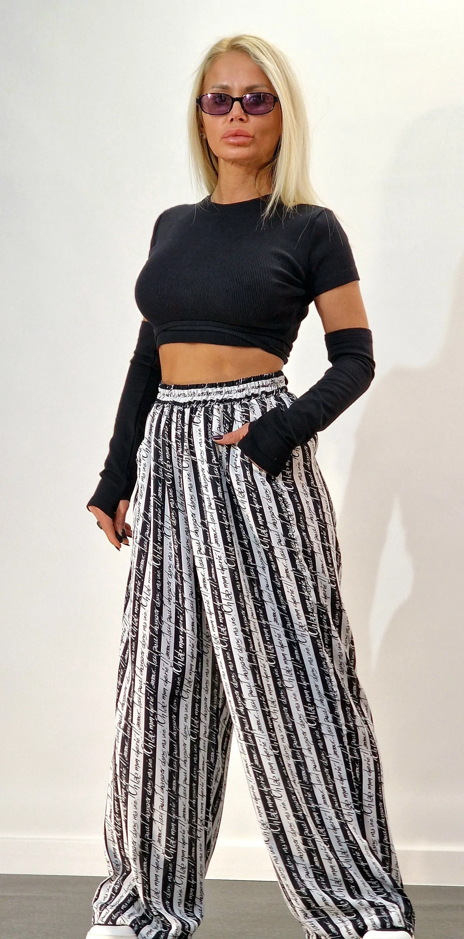 Baggy Pants, Harem Pants, Loose Drop Crotch Pants, Gipsy Pants, High Waist Trousers, Wide Avant-garde Pants, Relaxed Stright Pants