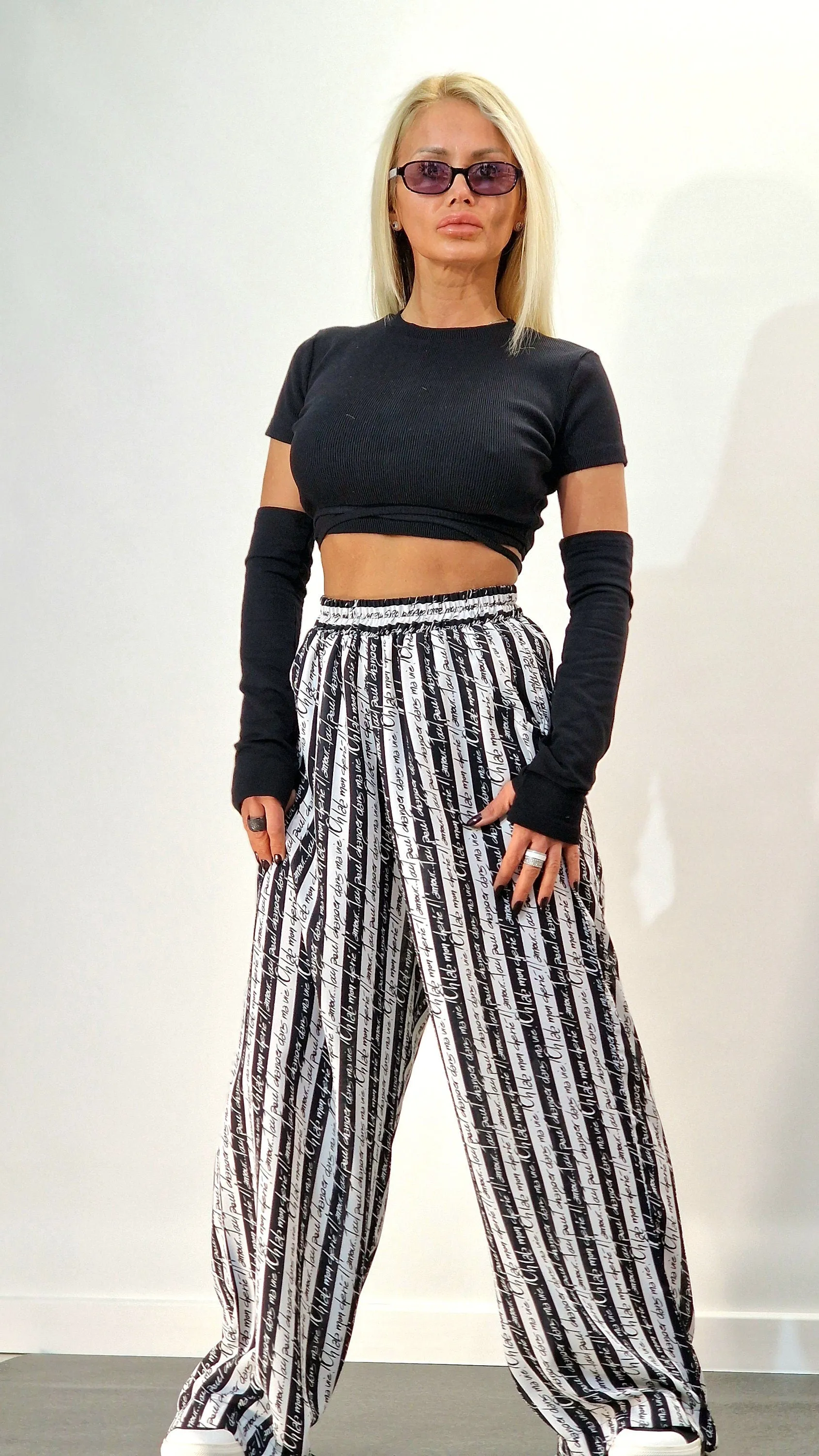 Baggy Pants, Harem Pants, Loose Drop Crotch Pants, Gipsy Pants, High Waist Trousers, Wide Avant-garde Pants, Relaxed Stright Pants