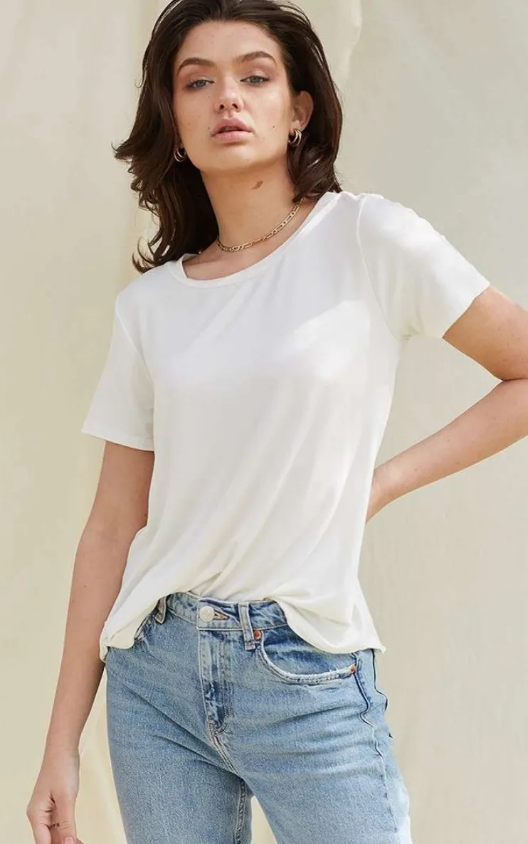 Bamboo Cotton Meg Tee
