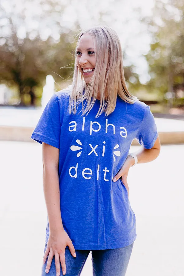 Basic Alpha Xi Tee