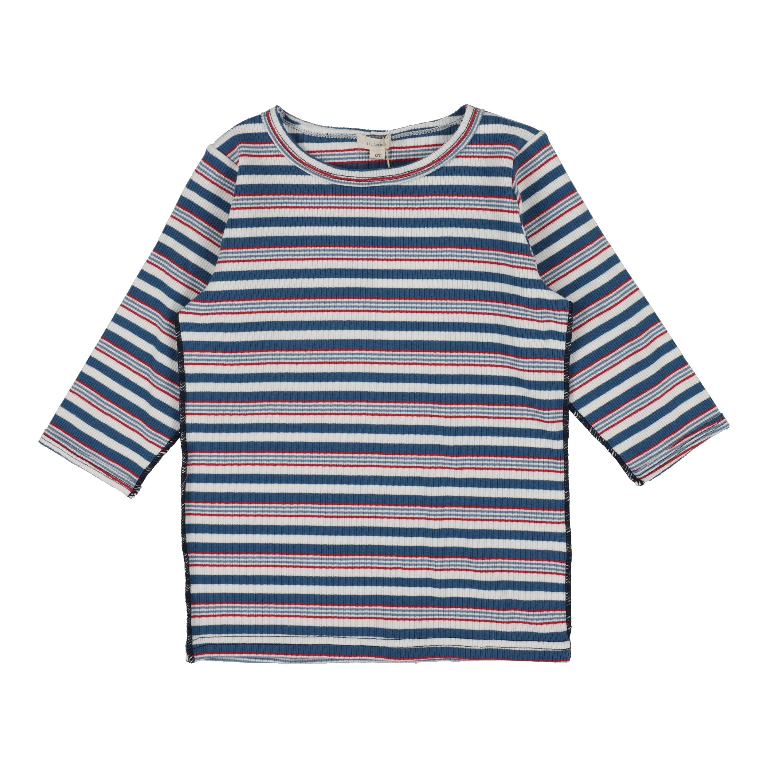 Basic Girl Tee Three quarter sleeve tee