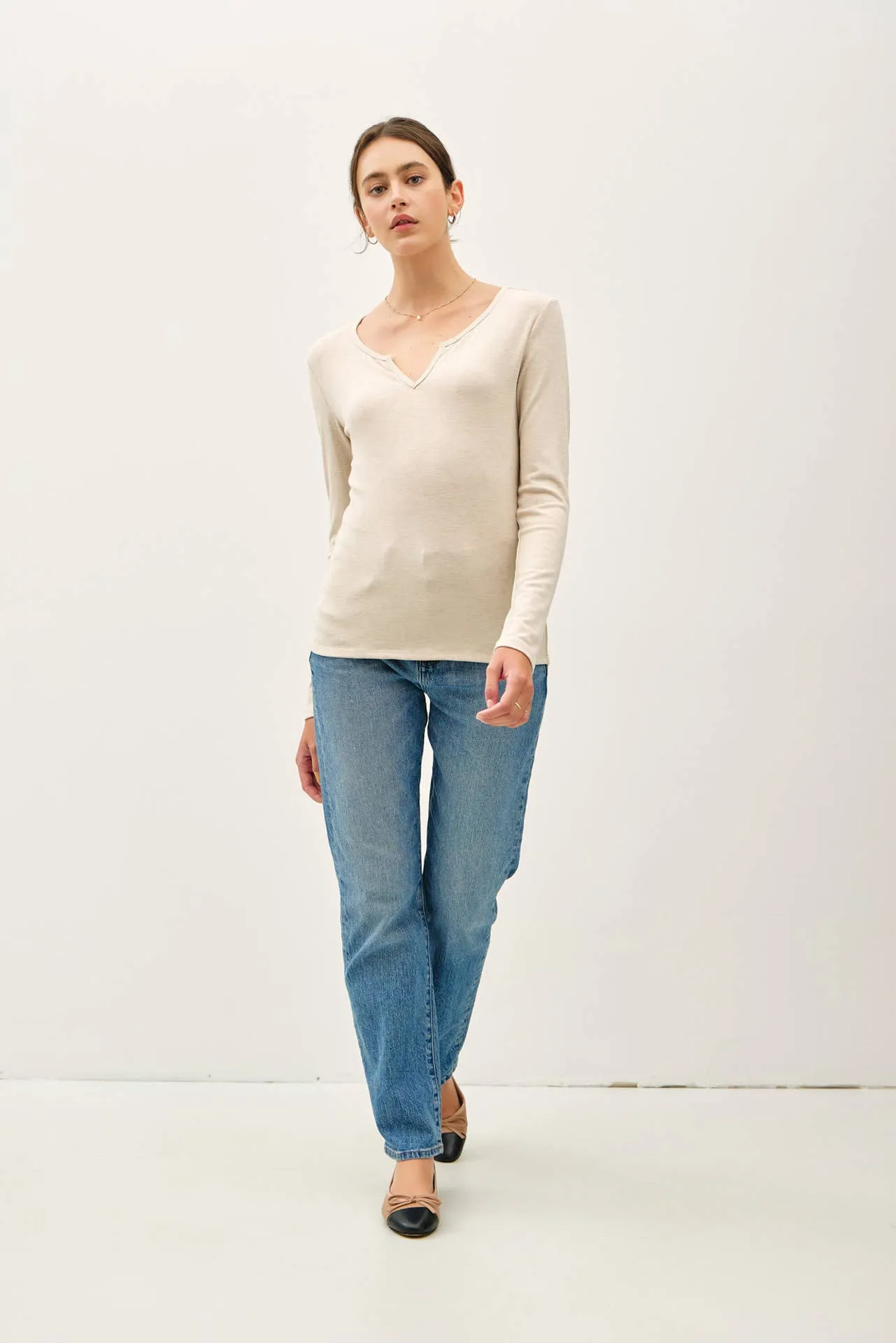 Basic Split Neck