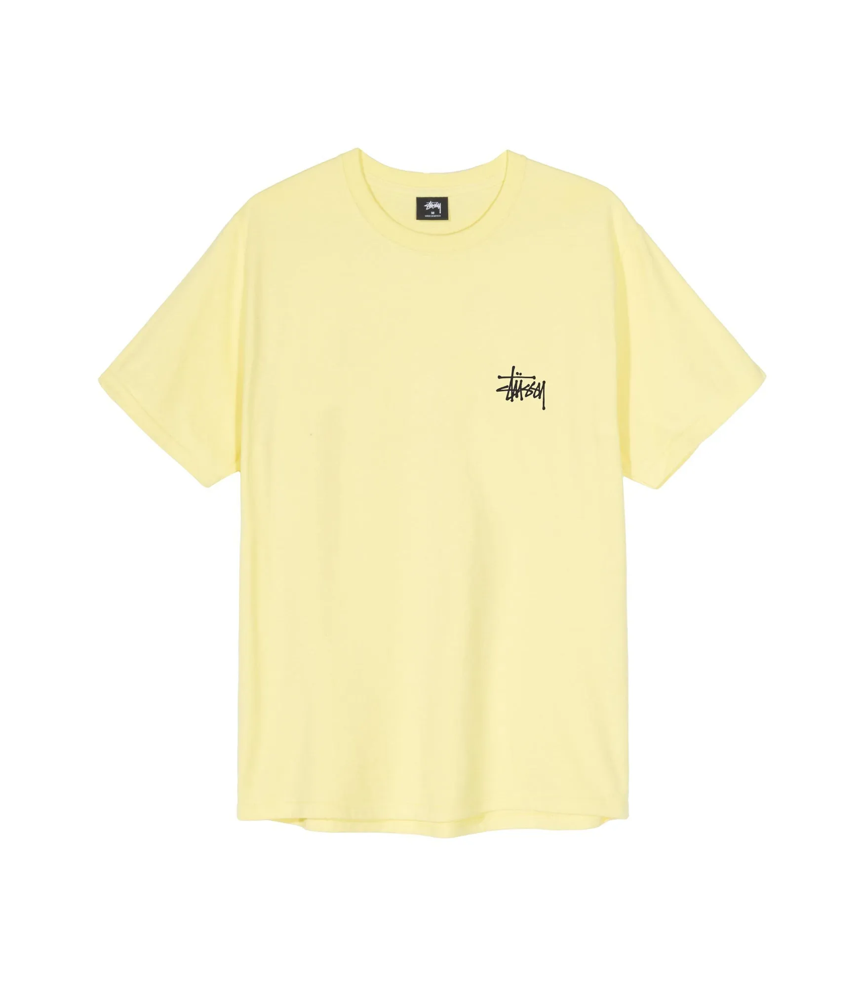 Basic Stussy Tee - Yellow