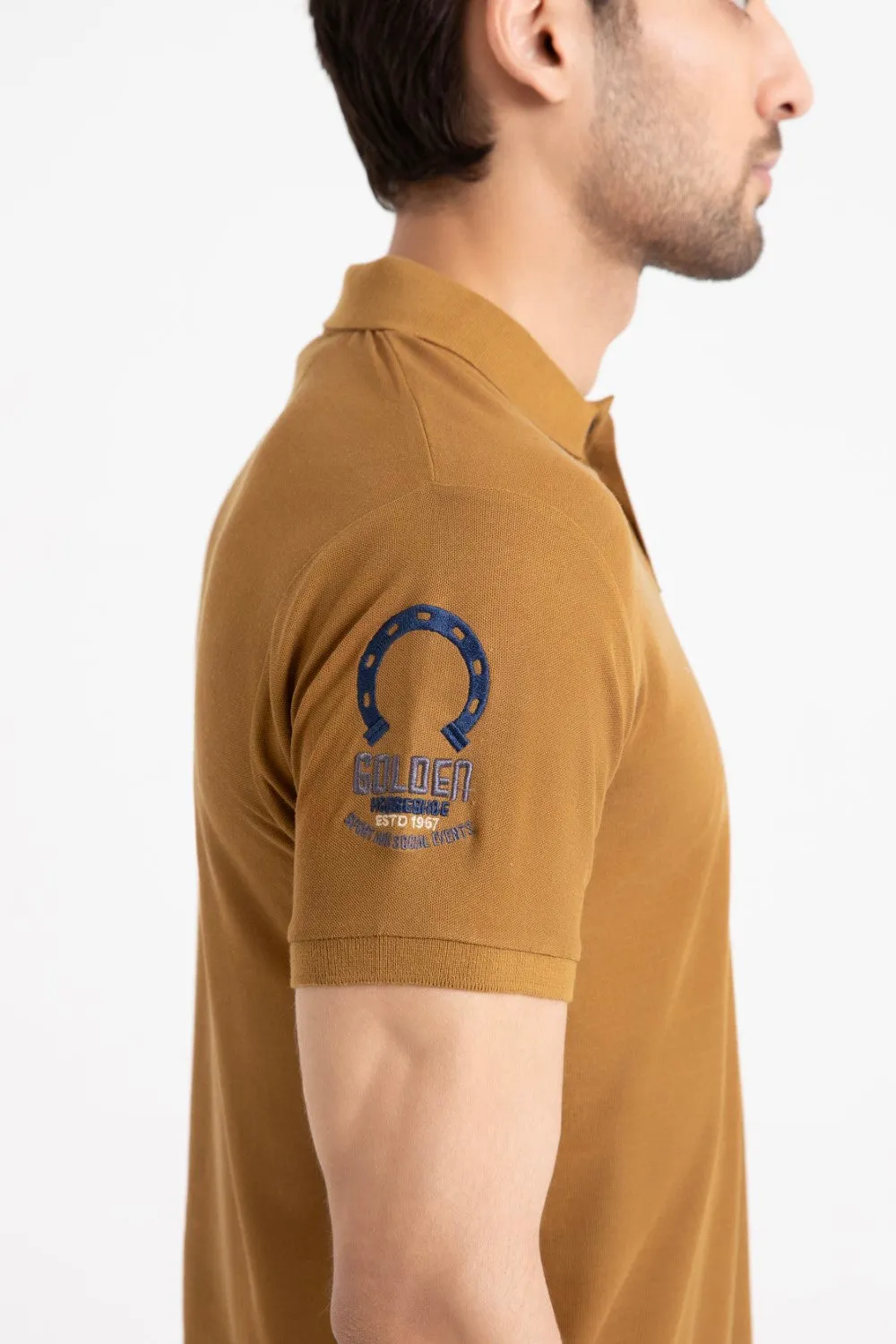 Bistre Collar T-Shirt