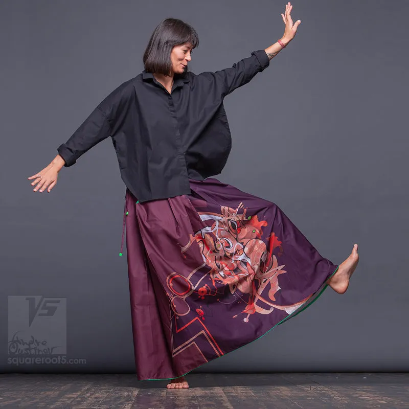 Black Wide Cotton Shirt