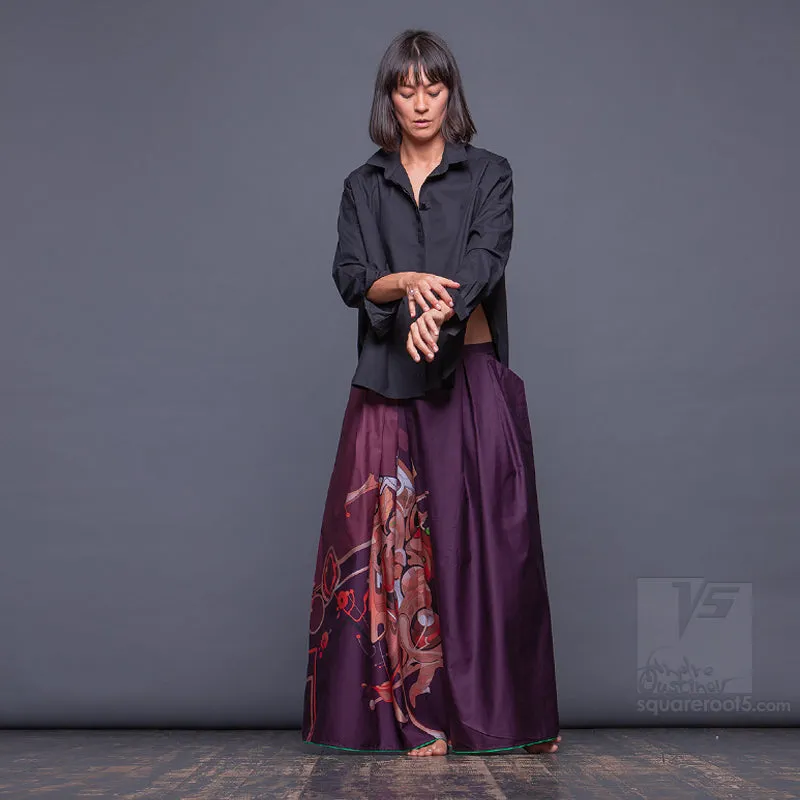 Black Wide Cotton Shirt