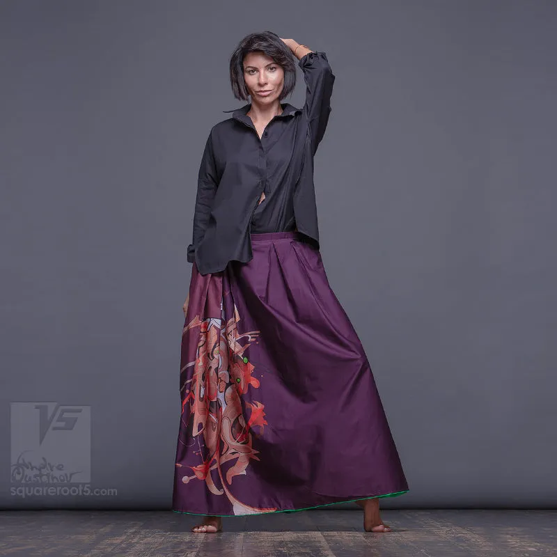 Black Wide Cotton Shirt
