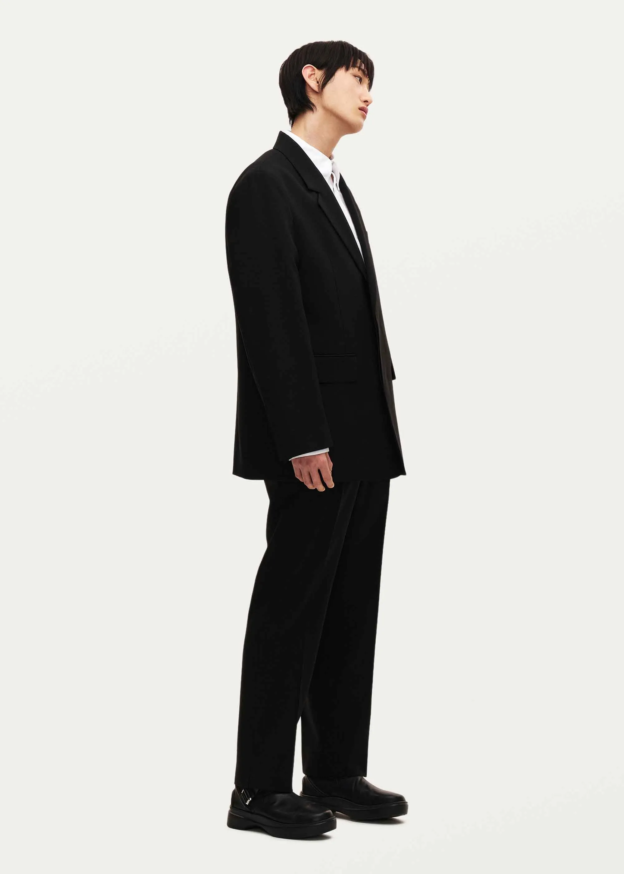 Black Wool Blazer