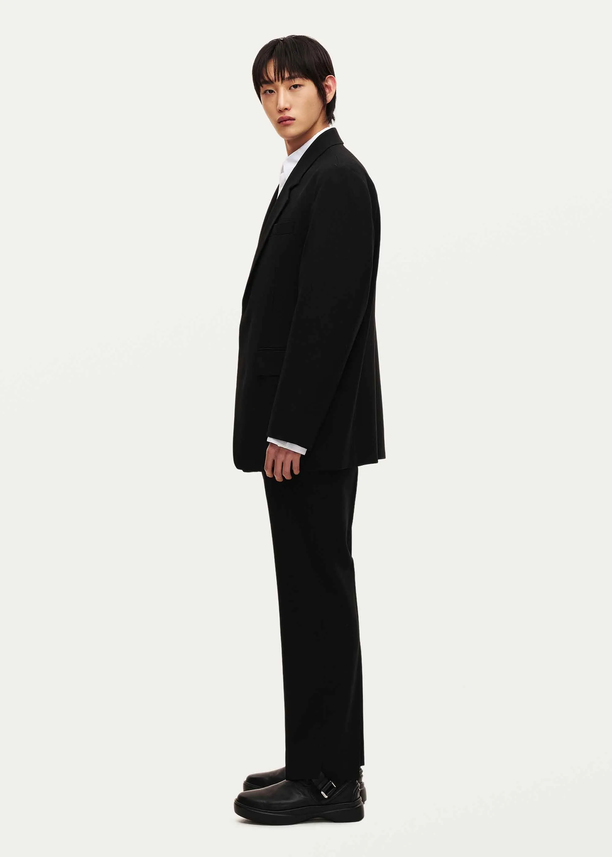 Black Wool Blazer