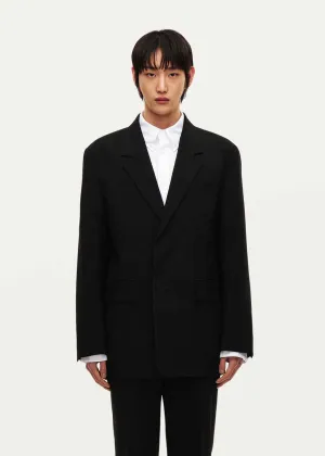 Black Wool Blazer