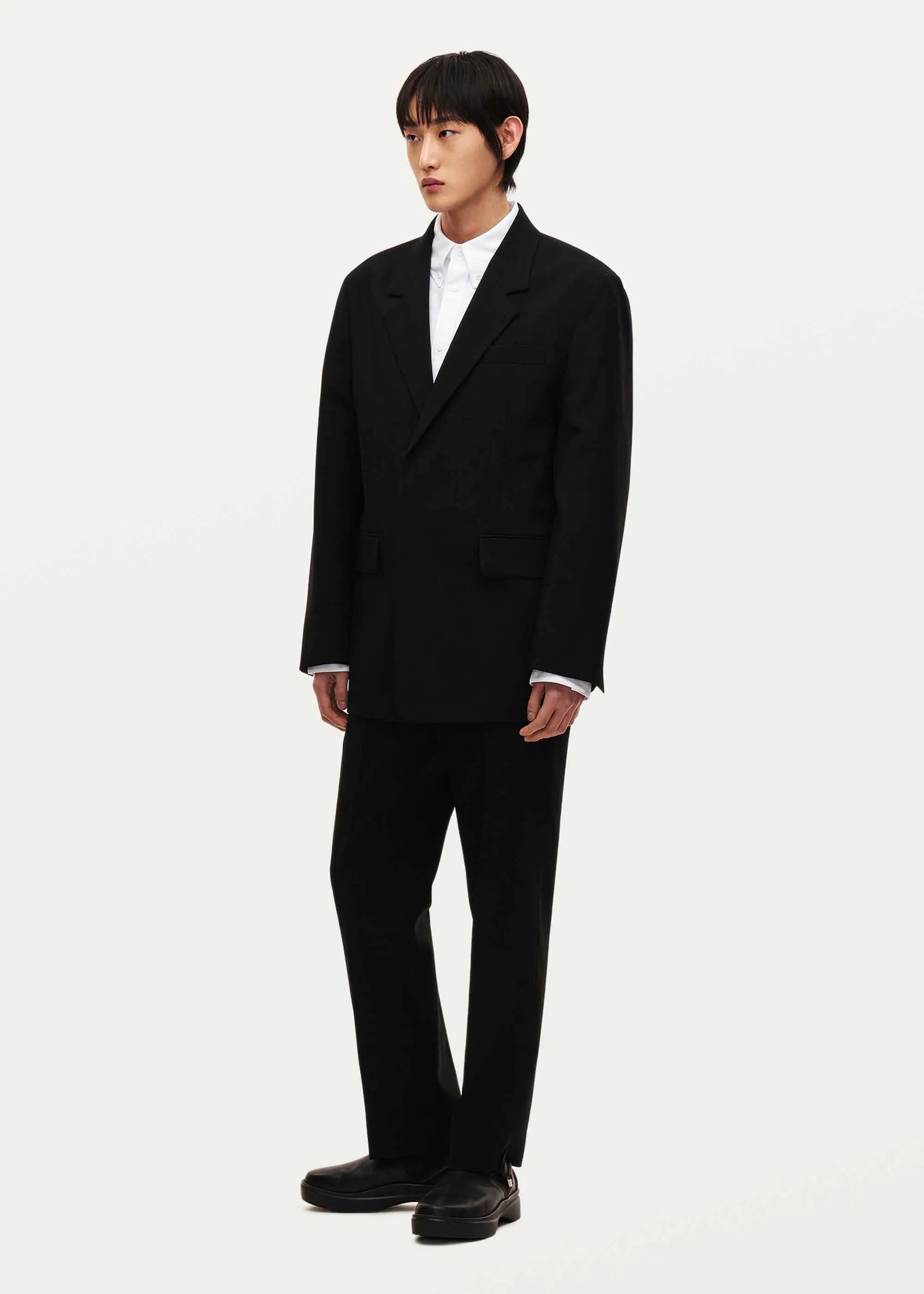 Black Wool Blazer