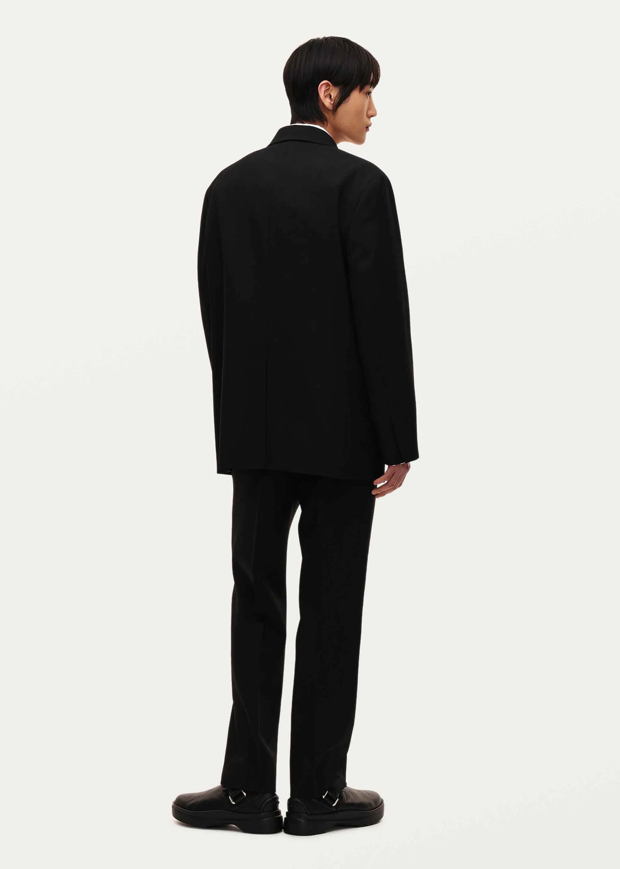 Black Wool Blazer