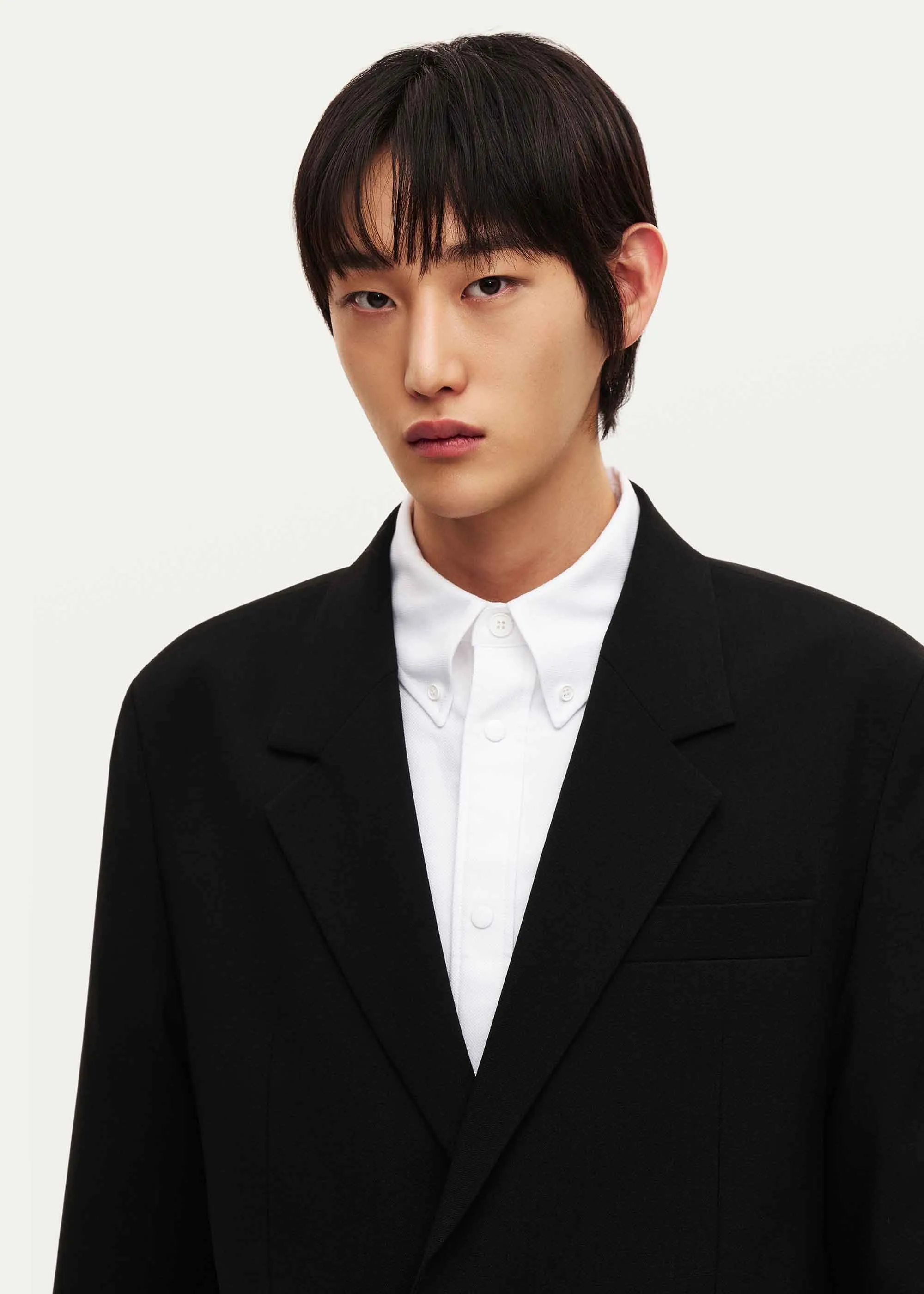 Black Wool Blazer