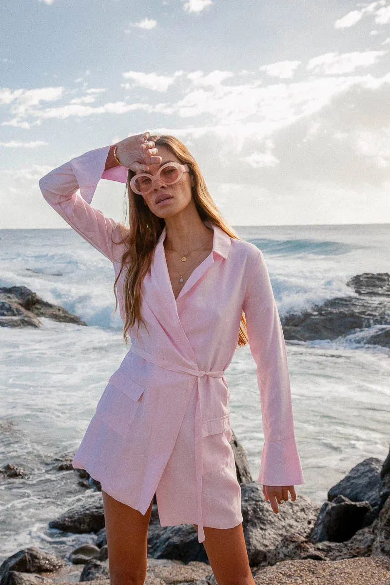 Blazer Dress Pink