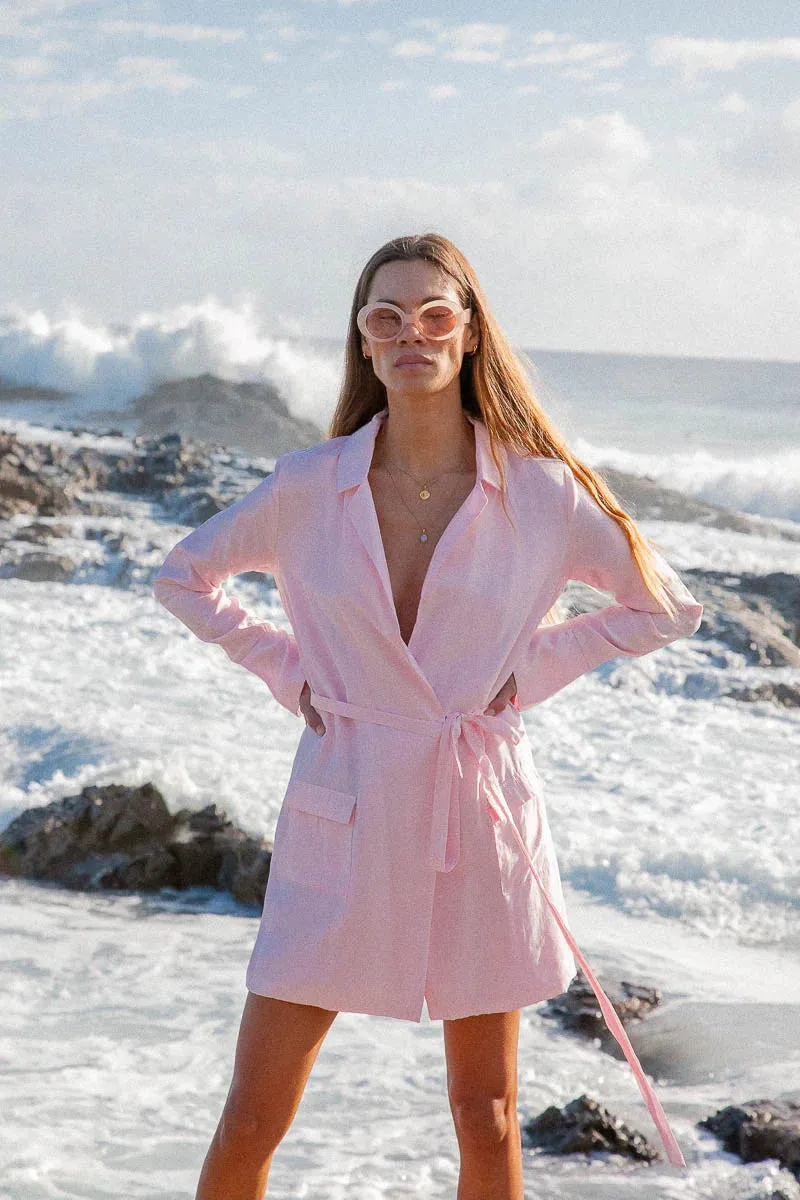 Blazer Dress Pink