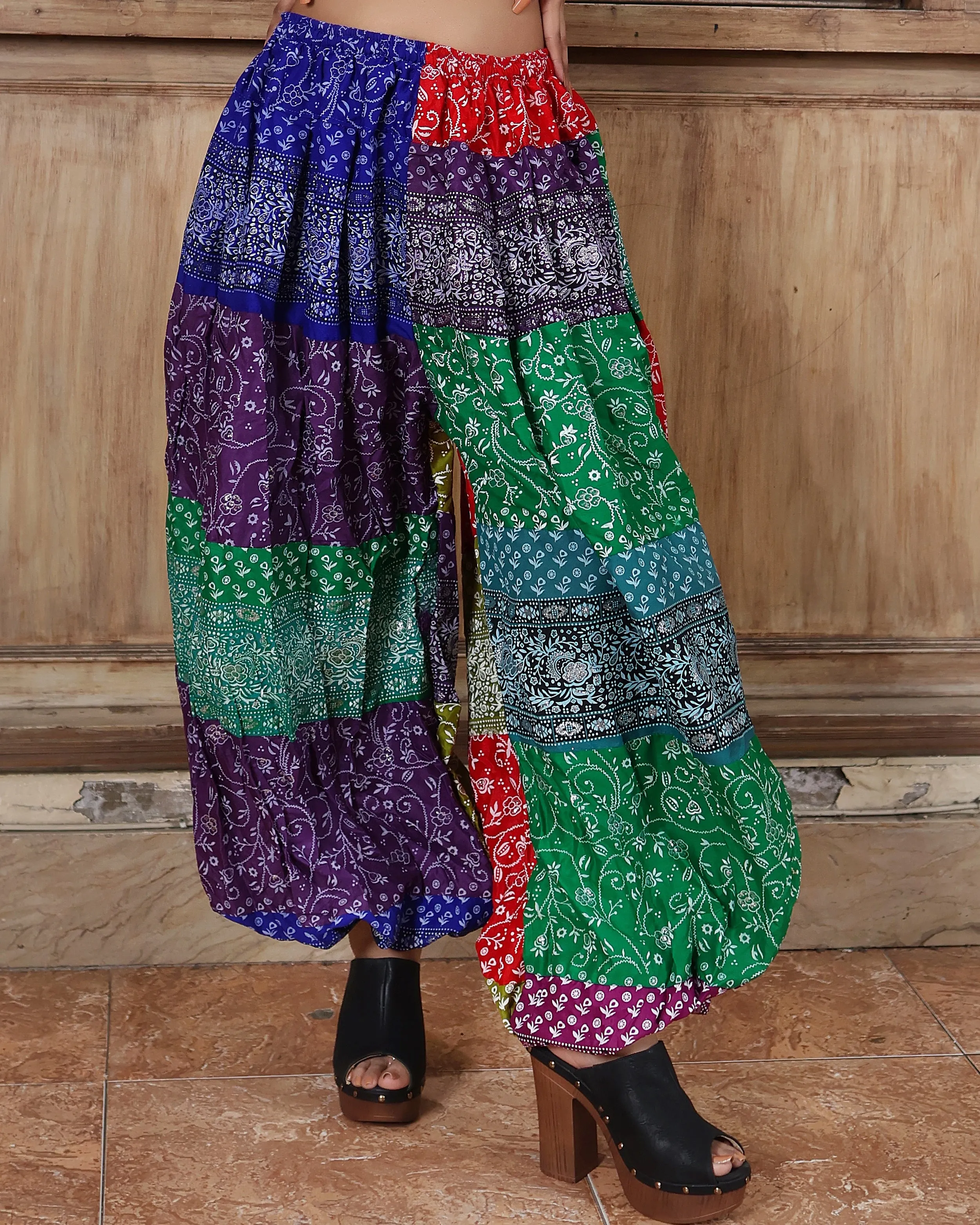 Bloomer Block print maharani patchwork