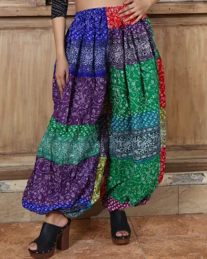 Bloomer Block print maharani patchwork